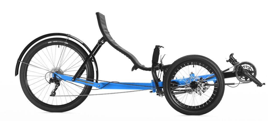 Edge 280 recumbent store bike